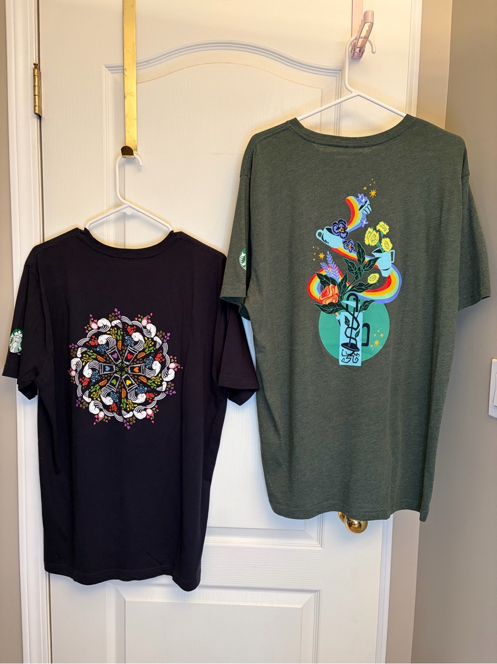 Starbucks Pride Network T-Shirt Bundle (2 Shirts) Large